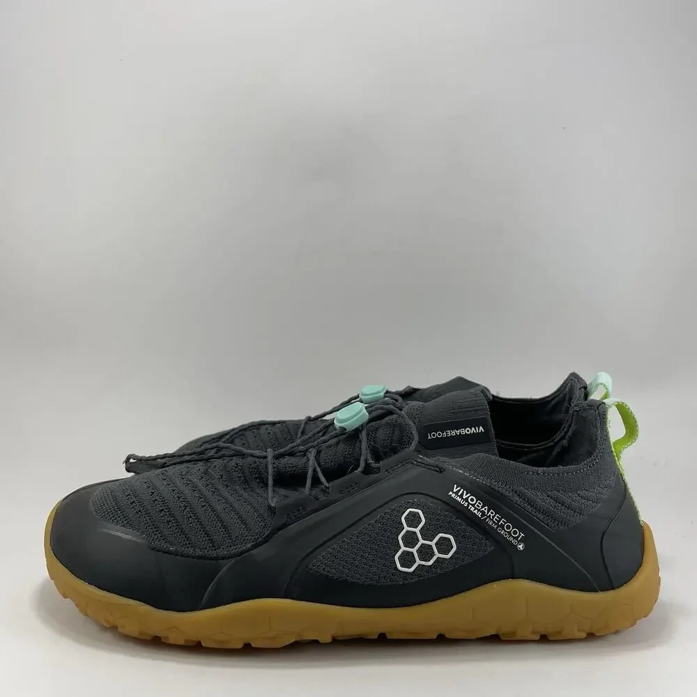 Vivobarefoot Primus Trail Knit FG Minimalist Shoes Womens Size 43, US 11.5 Black - Picture 3 of 9